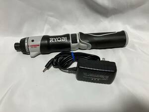 RYOBI/リョービ　3.6V充電式ドライバドリル　BD-361　充電器あり　ビットなし　可変式ペンドライバ　バッテリー内臓型　