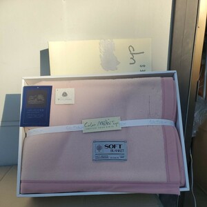 【5】SOFT BLANKET　名古屋毛布　150×200　毛100%　【100サイズ】