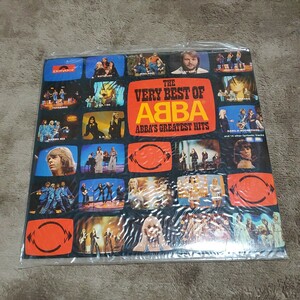 【45】LPレコード　Abba　the very best of 　【80サイズ】