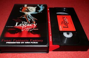 0732こ4■VHS■レガシー/キャサリン・ロス/ロジャー・ダルトリー【THE LEGACY】ホラー(送料520円【ゆ60】