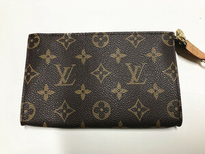 LOUIS VUITTON ルイヴィトン モノグラム バケット付属ポーチ VI0050 (E12)