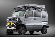 WEDS-ADVENTURE/MUD VANCE 09 シフォン LA600系 アルミホイール4本セット【14×4.5J 4-100 INSET45 FULL MAT BLACK】0041149×4_画像5