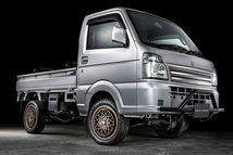 WEDS-ADVENTURE/MUD VANCE 09 ムーヴキャンバス LA850系 アルミホイール4本セット【14×4.5J 4-100 INSET45 FULL MAT BLACK】0041149×4_画像3