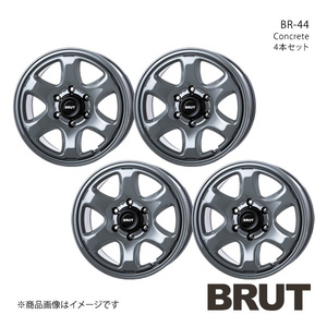 BRUT BR-44 ランドクルーザープラド 150系 2009/9～2017/9 ホイール4本セット【17×7.5J 6-139.7 +15 コンクリート】TRISTAR トライスター