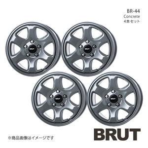 BRUT ブルート BR-44 WRANGLER ラングラー JK アルミホイール4本セット【17×7.5J 5-127 +40 コンクリート】TRISTAR トライスター