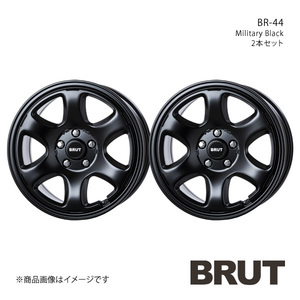 BRUT ブルート BR-44 WRANGLER ラングラー JL アルミホイール2本セット【17×7.5J 5-127 +40 ミリタリーブラック】TRISTAR トライスター