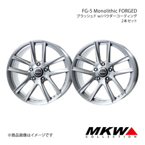 MKW FG-5 LX570 URJ201W ホイール2本セット【22×10.0J 5-150 +51 ブラッシュド w/パウダーコーティング】TRISTAR トライスター