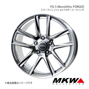 MKW FG-5 ランドクルーザー 200系 2007/9～2014/8 ホイール1本【22×10.0J 5-150 +51 ミラーフィニッシュ w/パウダーコーティング】TRISTAR