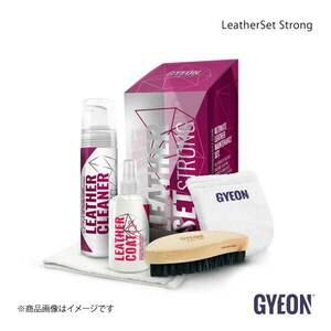 GYEON ジーオン LeatherSet Strong（レザーセット ストロング） レザークリーナー ストロング/レザーコート/レザーブラシ/他 Q2M-LSS