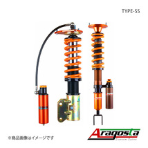 Aragosta 全長調整式車高調 with アラゴスタカップ 2CUP TYPE-SS(3WAY) 1台分 ランサーエボリューション5/6/6TME CP9A 3AAA.D2.S2.R00+2CUP_画像1