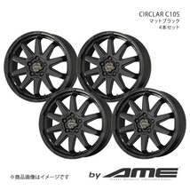 CIRCKAR C10S アルミホイール 4本セット キャストスタイル LA250S/LA260S(2015/9～)【15×4.5J 4-100 +45 マットブラック】 共豊_画像1