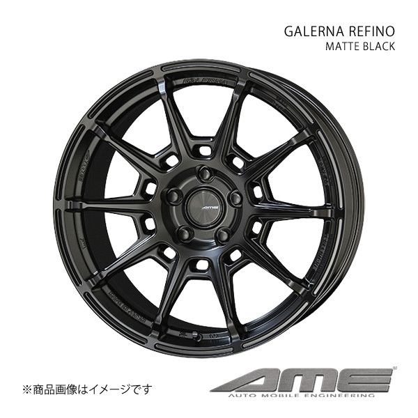 GALERNA REFINO アルミホイール1本 ウェイク LA700S(2014/11~2022/8)【15×4.5J 4-100 +45 マットブラック】 共豊