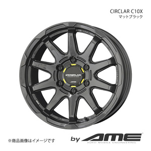 CIRCKAR C10X アルミホイール1本 ランドクルーザープラド ##J15#(2009/9～)【17×8.0J 6-139.7 +20 マットブラック】 共豊