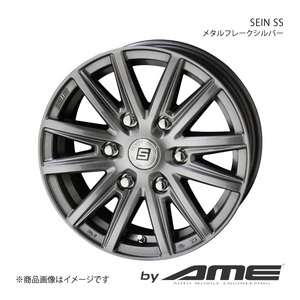 SEIN SS アルミホイール1本 ムーヴ LA150S/160S(2014/12～)【15×4.5J 4-100 +45 メタルフレークシルバー】 共豊