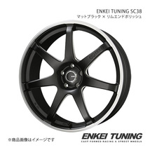 ENKEI TUNING SC38 アルミホイール1本 ブーン M7#0S(2016/4～)【16×6.0J 4-100 +45 マットブラックリムエンドポリッシュ】 共豊_画像1