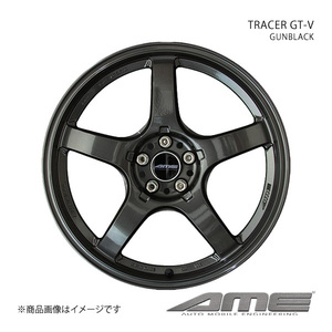 TRACER GT-V アルミホイール1本 86 ZN6(2012/4～2020/7)【18×8.5J 5-100 +45 ガンブラック】 共豊