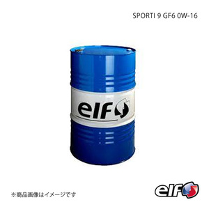 elf エルフ SPORTI 9 GF6 0W-16 20L×1