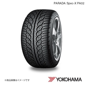 285/35R22 1本 ヨコハマタイヤ PARADA Spec-X PA02 SUV用 タイヤ V XL YOKOHAMA F0384