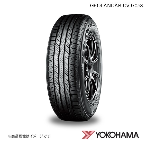 225/60R18 1本 ヨコハマタイヤ GEOLANDAR CV G058 SUV用 タイヤ H YOKOHAMA R5706