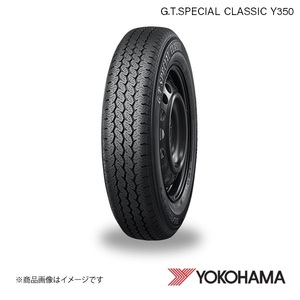 155/80R13 1本 ヨコハマタイヤ G.T.SPECIAL CLASSIC Y350 ヒストリックカー用 タイヤ H YOKOHAMA R6891