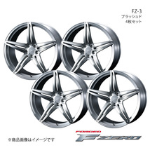 F ZERO/FZ-3 ムラーノ Z50 アルミホイール4本セット【20×8.5J5-114.3 INSET48 ブラッシュド】0039473×4_画像1