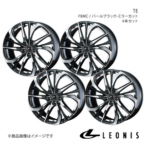 LEONIS/TE ステージア M35 4WD アルミホイール4本セット【18×8.0J5-114.3 INSET42 PBMC】0038783×4