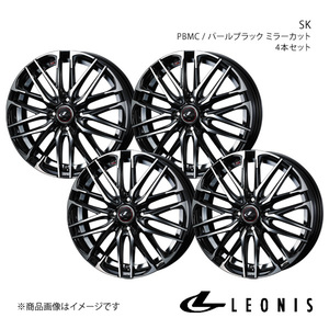 LEONIS/SK セルボ MG21S アルミホイール4本セット【14×4.5J4-100 INSET45 PBMC】0039044×4