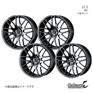 Delmore/LC.S IS250/IS300h 30系 アルミホイール4本セット【18×8.0J5-114.3 INSET45 SBC】0039247×4