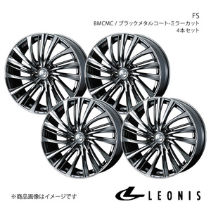 LEONIS/FS フーガ Y50 4WD アルミホイール4本セット【18×8.0J 5-114.3 INSET42 BMCMC】0039991×4