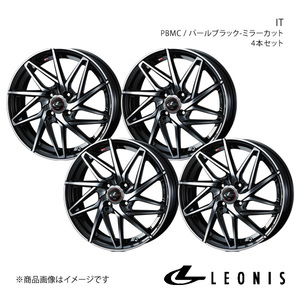 LEONIS/IT アルトラパン HE33S アルミホイール4本セット【14×4.5J 4-100 INSET45 PBMC】0040552×4