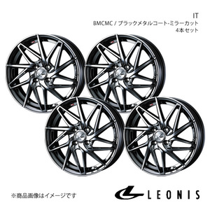 LEONIS/IT フレア MJ34S/MJ44S アルミホイール4本セット【14×4.5J 4-100 INSET45 BMCMC】0040554×4