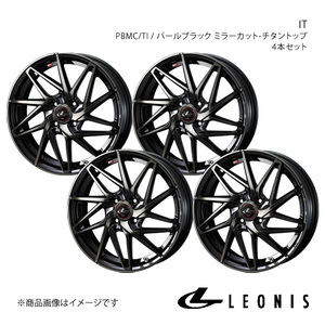 LEONIS/IT ピクシスメガ LA700系 アルミホイール4本セット【15×4.5J 4-100 INSET45 PBMC/TI】0040558×4