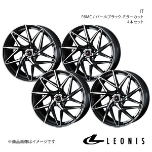 LEONIS/IT エルグランド E51 4WD 純正タイヤサイズ(245/40-19) アルミホイール4本セット【19×8.0J 5-114.3 INSET43 PBMC】0040625×4