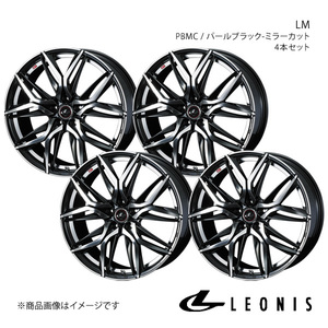 LEONIS/LM ノア 70系 アルミホイール4本セット【15×6.0J 5-114.3 INSET50 PBMC】0040783×4