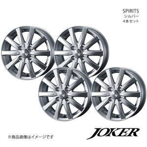 JOKER/SPIRITS アルトラパン HE22S アルミホイール4本セット【14×4.5J 4-100 INSET45 シルバー】0040123×4