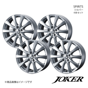 JOKER/SPIRITS エクストレイル T30 アルミホイール4本セット【16×6.5J 5-114.3 INSET40 シルバー】0040140×4