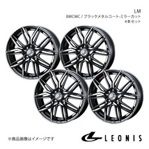 LEONIS/LM ポルテ 140系 FF 14インチ車 アルミホイール4本セット【16×6.0J 4-100 INSET42 BMCMC】0040790×4_画像1