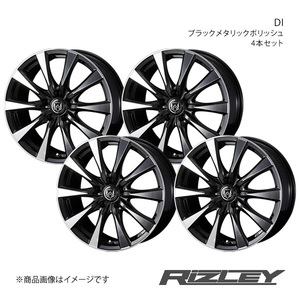 RiZLEY/DI ギャランフォルティス スポーツバック CX4A ホイール4本セット【16×6.5J 5-114.3 INSET47 ブラックポリッシュ】0040504×4