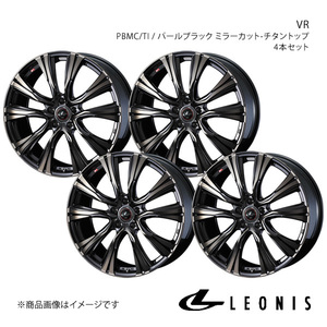 LEONIS/VR クラウンマジェスタ 170系 アルミホイール4本セット【15×6.0J 5-114.3 INSET43 PBMC/TI】0041215×4