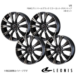 LEONIS/VR シーマ F50 FR アルミホイール4本セット【16×6.5J 5-114.3 INSET40 PBMC/TI】0041230×4