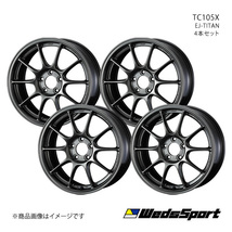 WedsSport/TC105X クラウンマジェスタ 200系 4WD アルミホイール4本セット【18×8.5J 5-114.3 INSET32 EJ-TITAN】0073533×4_画像1