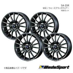 WedsSport/SA-35R RENAULT トゥインゴ AHH4B/AHH4D アルミホイール4本セット【15×6.0J 4-100 INSET38 WBC】0073575×4