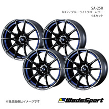 WedsSport/SA-25R GRカローラ GZEA14H アルミホイール4本セット【18×8.5J 5-114.3 INSET35 BLC2】0073741×4_画像1