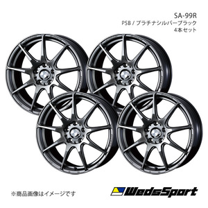 WedsSport/SA-99R フレア MJ34S/MJ44S アルミホイール4本セット【16×5.0J 4-100 INSET45 PSB】0073865×4