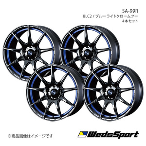 WedsSport/SA-99R IS C/IS250C 20系 アルミホイール4本セット【17×7.5J 5-114.3 INSET45 BLC2】0073895×4