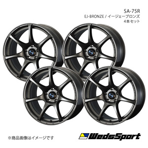 WedsSport/SA-75R アルファード 30系 ～2018/1 アルミホイール4本セット【17×7.0J 5-114.3 INSET40 EJ-BRONZE】0073978×4