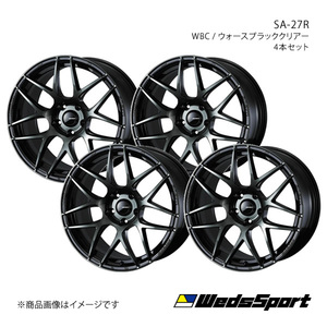 WedsSport/SA-27R eKワゴン B11W アルミホイール4本セット【15×5.0J 4-100 INSET45 WBC】0074157×4