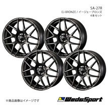 WedsSport/SA-27R オデッセイ RC1/RC2/RC4 2020/11～ アルミホイール4本セット【18×7.5J 5-114.3 INSET45 EJ-BRONZE】0074174×4_画像1