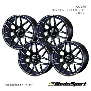 WedsSport/SA-27R IS250/IS300h 30系 アルミホイール4本セット【17×7.5J 5-114.3 INSET45 BLC2】0074229×4