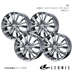 LEONIS/VX インプレッサワゴン GG系 アルミホイール4本セット【17×7.0J 5-100 INSET47 BKMC】0033262×4